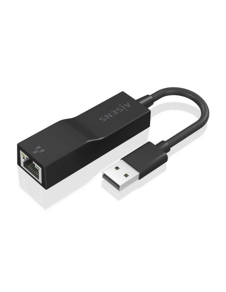 ADAPTADOR AISENS USB 3.0 A ETHERNET GIGA BLACK