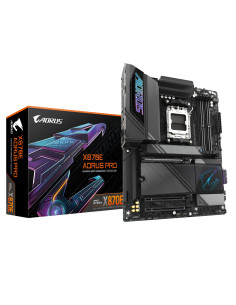 GIGABYTE X870E AORUS PRO Placa Base - Compatible con CPUs AMD Ryzen