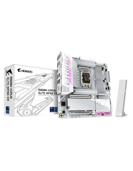 Gigabyte B860M AORUS ELITE WIFI6E ICE Placa Base