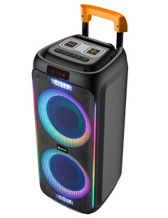 Denver TSP-456 Altavoz para fiestas Negro 60 W
