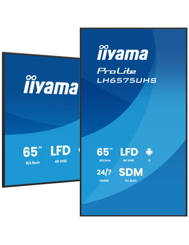 iiyama LH6575UHS-B2AG pantalla de señalización Pantalla plana para