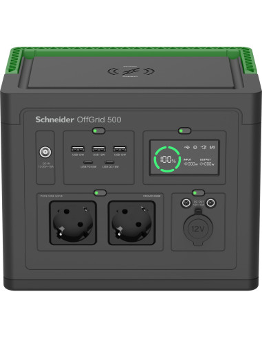 APC PPS500-GR estación de energía portátil Ión de litio 749 W 5,5 kg