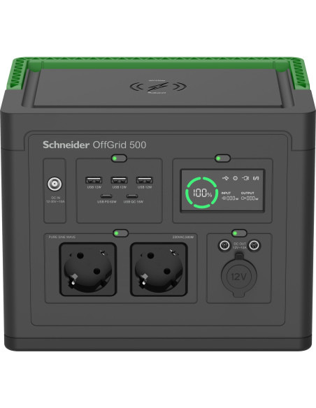 APC PPS500-GR estación de energía portátil Ión de litio 749 W 5,5 kg