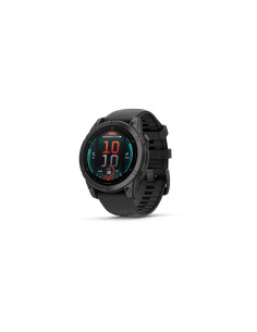 Garmin Fenix E 3,3 cm (1.3") AMOLED 47 mm Digital 416 x 416 Pixeles Pantalla táctil Negro Wifi GPS (satélite)