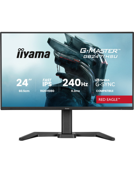 iiyama G-MASTER GB2471HSU-B1 pantalla para PC 60,5 cm (23.8") 1920 x