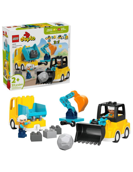 LEGO 10475 Vehiculos de Construccion 3 en 1