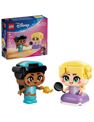 LEGO 43303 Mini Jasmine y Rapunzel