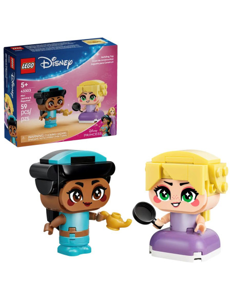 LEGO 43303 Mini Jasmine y Rapunzel