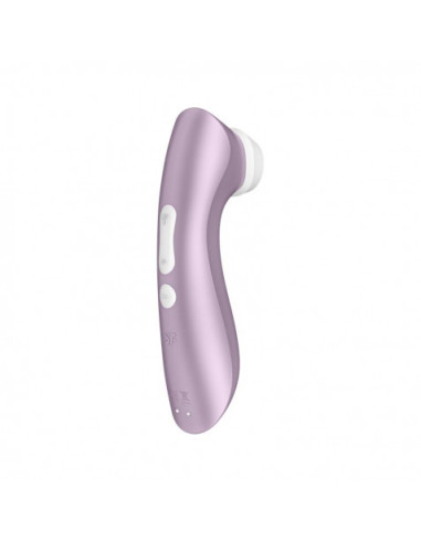 SATISFYER PRO2 + SUCCIONADOR CON VIBRACION VIOLETA