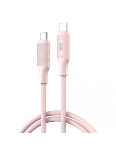 CABLE TIPO C A TIPO C 1METRO NBQ265B ROSA 60W XO