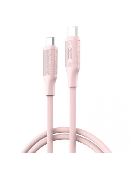 CABLE TIPO C A TIPO C 1METRO NBQ265B ROSA 60W XO