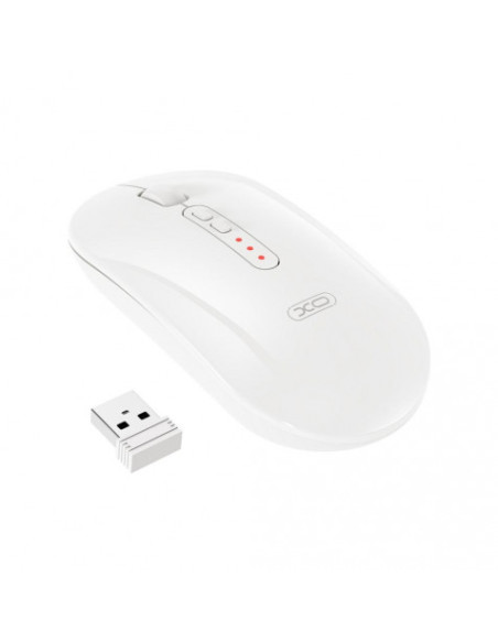 RATON INALAMBRICO WIRELESS / BLUETOOTH 1600DPI BLANCO M13 XO