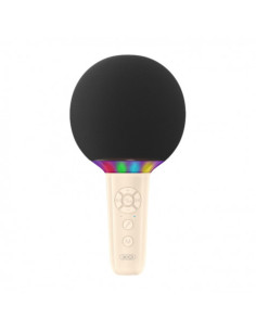 MICROFONO INALAMBRICO PARA KARAOKE BE50 BEIGE XO