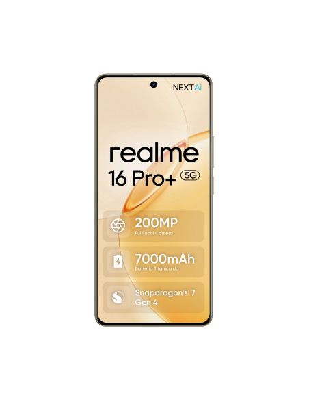 Realme 16 Pro+ 5G 12/512Gb7 Oro Smartphone
