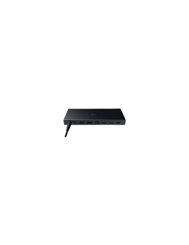 Razer USB 4 Dock Alámbrico USB4 Negro