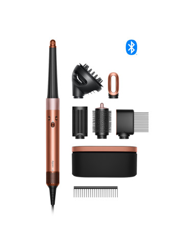 Dyson Airwrap ID Curly + Coily Herramienta de peinado con múltiples accesorios Caliente Negro, Oro rosa