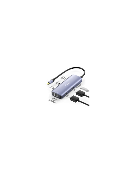 Equip 133501 base para portátil y replicador de puertos Alámbrico USB