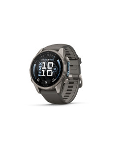 Garmin fēnix 9 3,3 cm (1.3") AMOLED 43 mm Digital 416 x 416 Pixeles Pantalla táctil Titanio Wifi GPS (satélite)