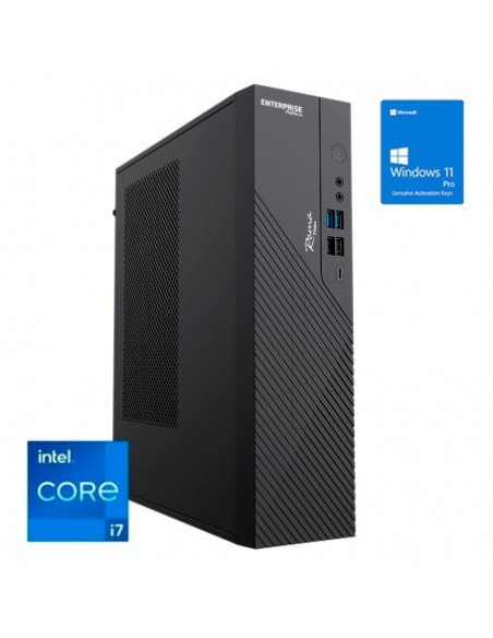 ORDENADOR ENTERPRISE ROMA THIN I7 12700/16GB DDR5/SSD1TB/VGA+HDMI/WIFI+BT/5Y/W11PRO