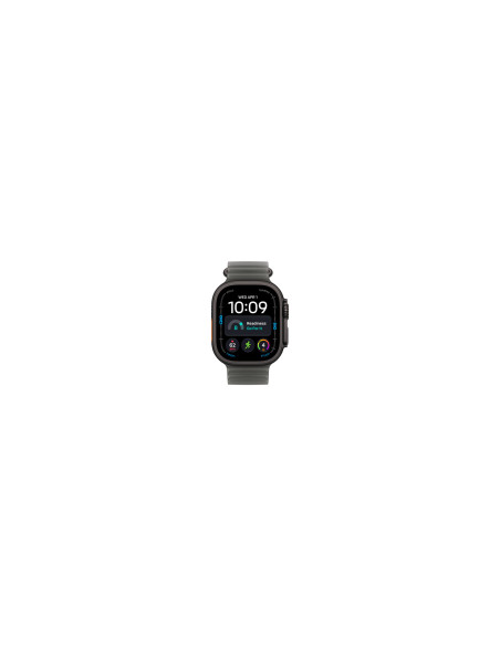 Apple Watch Ultra 4 (GPS + Cellular) - Caja de titanio negro de 49 mm - Correa Ocean negro traslúcido