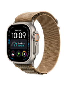 Apple Watch Ultra 4 (GPS + Cellular) - Caja de titanio natural de 49 mm - Correa Loop Alpine color desierto - Talla M