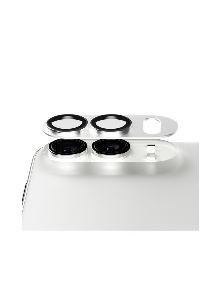 PanzerGlass ® Fender Camera Lens Protector Silver iPhone Duo