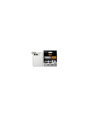 PanzerGlass ® Fender Camera Lens Protector Silver iPhone Duo