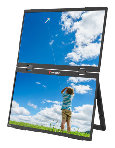 Verbatim Portable 15.6" FHD Dual Monitor Essentials Monitor portátil
