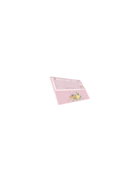 Razer Ornata V3 Tenkeyless – Pikachu & Eevee Edition teclado Juego USB Rosa