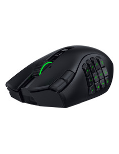 Razer Naga V3 Pro ratón Juego Mano derecha RF Wireless + Bluetooth + USB Type-C Óptico 50000 DPI