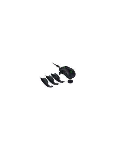 Razer Naga V3 Pro ratón Juego Mano derecha RF Wireless + Bluetooth + USB Type-C Óptico 50000 DPI