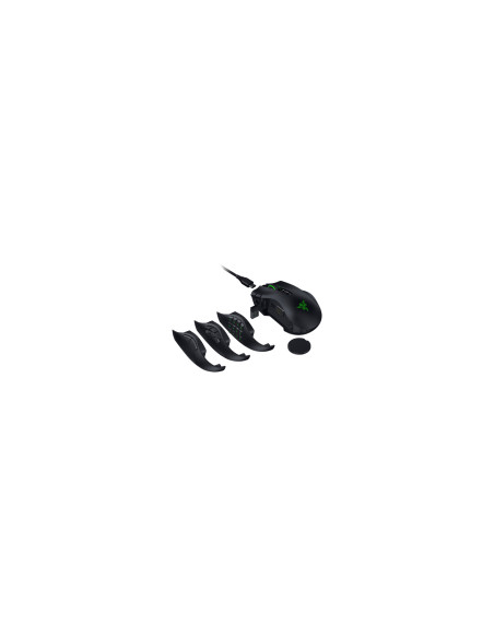 Razer Naga V3 Pro ratón Juego Mano derecha RF Wireless + Bluetooth + USB Type-C Óptico 50000 DPI