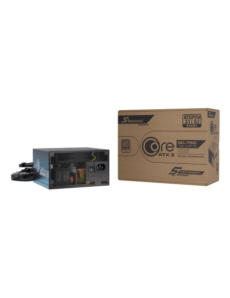 Seasonic CORE GC-750 ATX 3.1 unidad de fuente de alimentación 750 W 20+4 pin ATX Negro