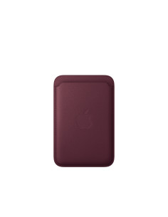 Apple Cartera de trenzado fino con MagSafe para el iPhone - Burdeos