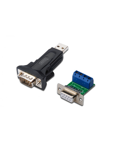 Digitus USB 2.0 - RS-485 Negro