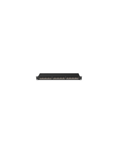 Lanberg PPSA-1024-B panel de parcheo 1U