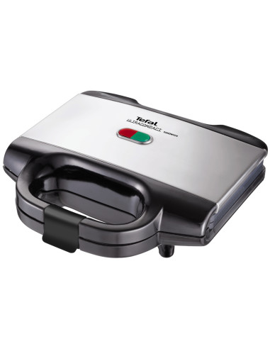 Tefal SM1552 sandwichera 700 W Negro, Acero inoxidable