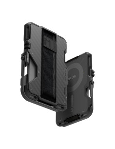 Aulumu Cartera Metálica MagSafe G03 Fibra Carbono