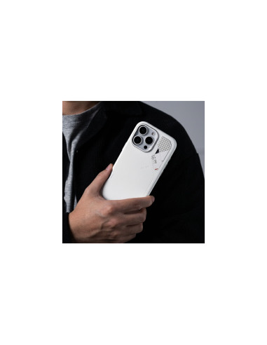 Aulumu A16 MagSafe iPhone 16 Pro Blanco