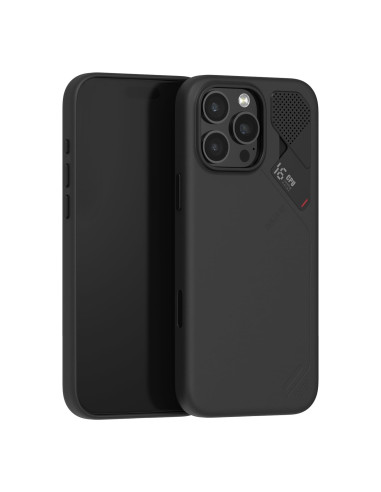 Aulumu A16 MagSafe iPhone 16 Pro Max Funda Negra