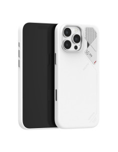Aulumu A16 MagSafe iPhone 16 Pro Max Funda Blanca