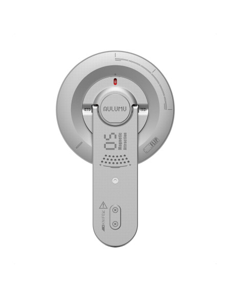 Aulumu G05 Air Soporte Magnético para Móvil MagSafe con Agarre y Stand Plata