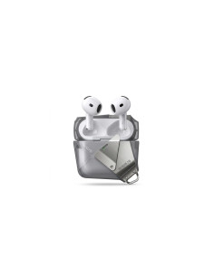 Aulumu A29 Geo para AirPods 4 Funda Gris