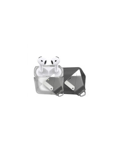Aulumu A29 Geo para AirPods 4 Funda Gris 2