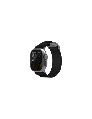 Aulumu A11 Negro Total Apple Watch 49MM Correa Apple Watch Silver