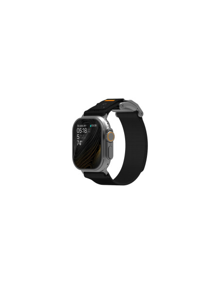 Aulumu A11 Negro Total Apple Watch 49MM Correa Apple Watch Silver