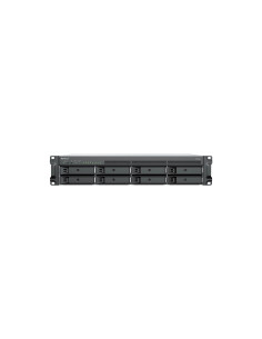 Synology RackStation RS1226+ servidor de almacenamiento NAS Bastidor (2U) AMD Ryzen V1500B 4 GB DDR4 0 TB Synology DSM Negro