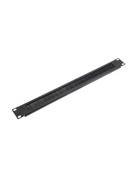 PANEL CEPILLO 1U PARA ARMARIOS 19\" CROMAD