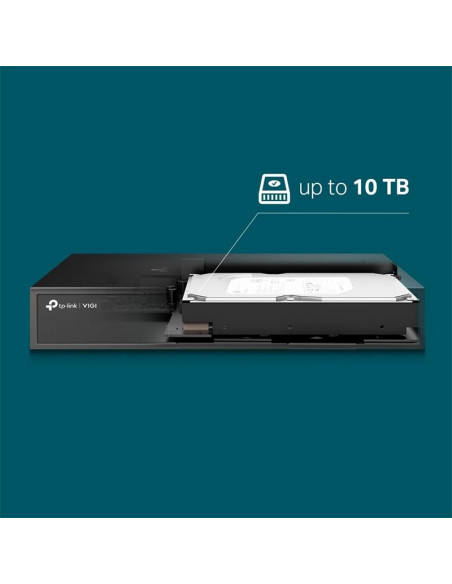GRABADOR IP NVR TP-LINK VIGI 8 CH IP 1HDD H265+