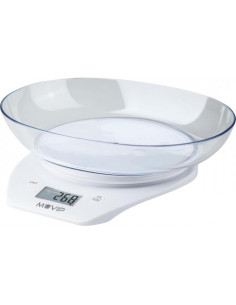 BASCULA DE COCINA DIGITAL CON BOL GRADUACION 0.1G MUVIP